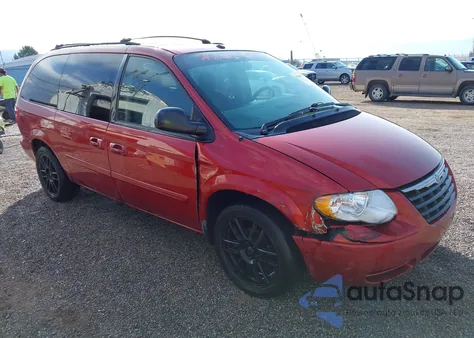 2006 Chrysler Town & Country Lx из США, поврежденный, VIN 1A4GP44R26B751697